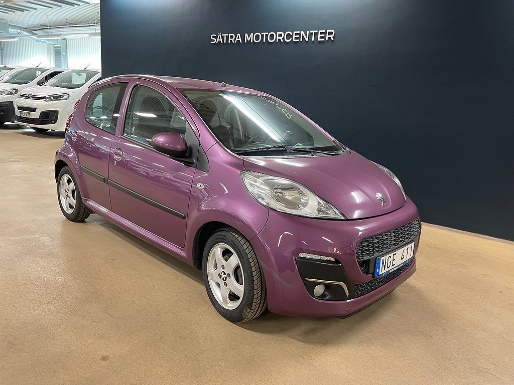 Peugeot 107 5-dörrar Active 68hk AUT