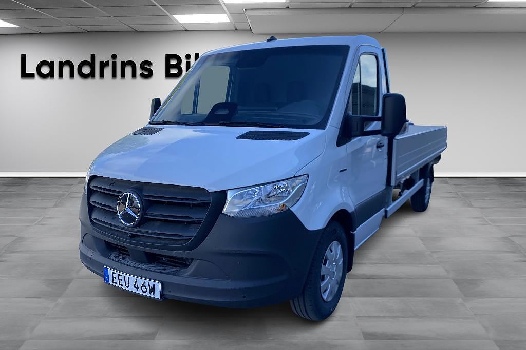Mercedes-Benz eSprinter 420 110 kWh Flakbil Omgående leverans