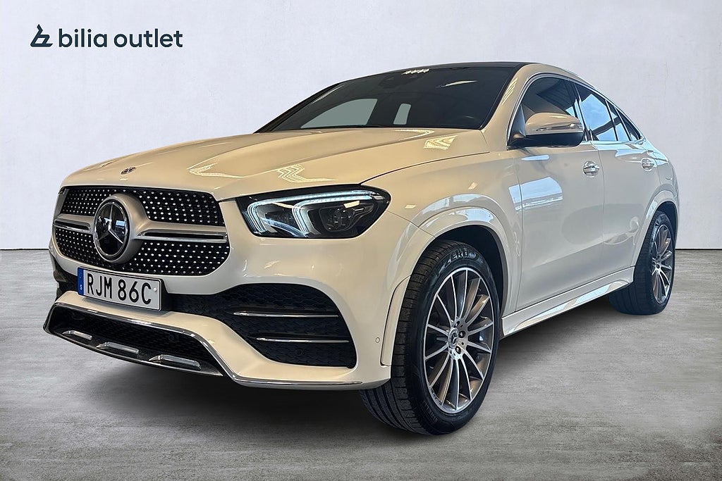 Mercedes-Benz GLE 350de Coupé 4M AMG Line 320hk Pano 360°kam Luftfjädring