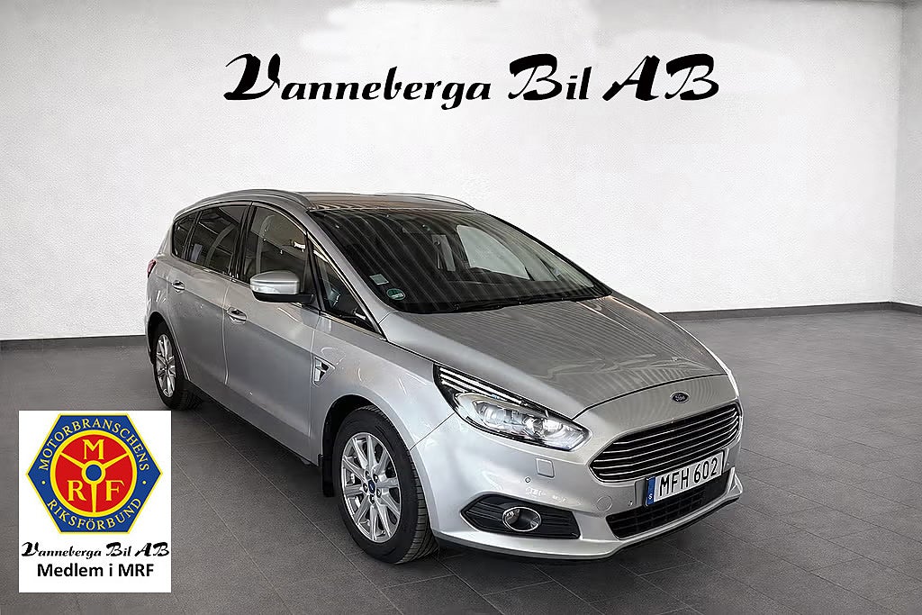 Ford S-Max 2.0 TDCi AWD Powershift Business Skinn/Navi/Euro 6