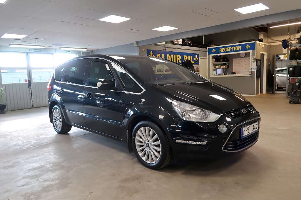 Ford S-Max 2.0 TDCi Powershift Business Euro 5 7-sits/Automat/Drag