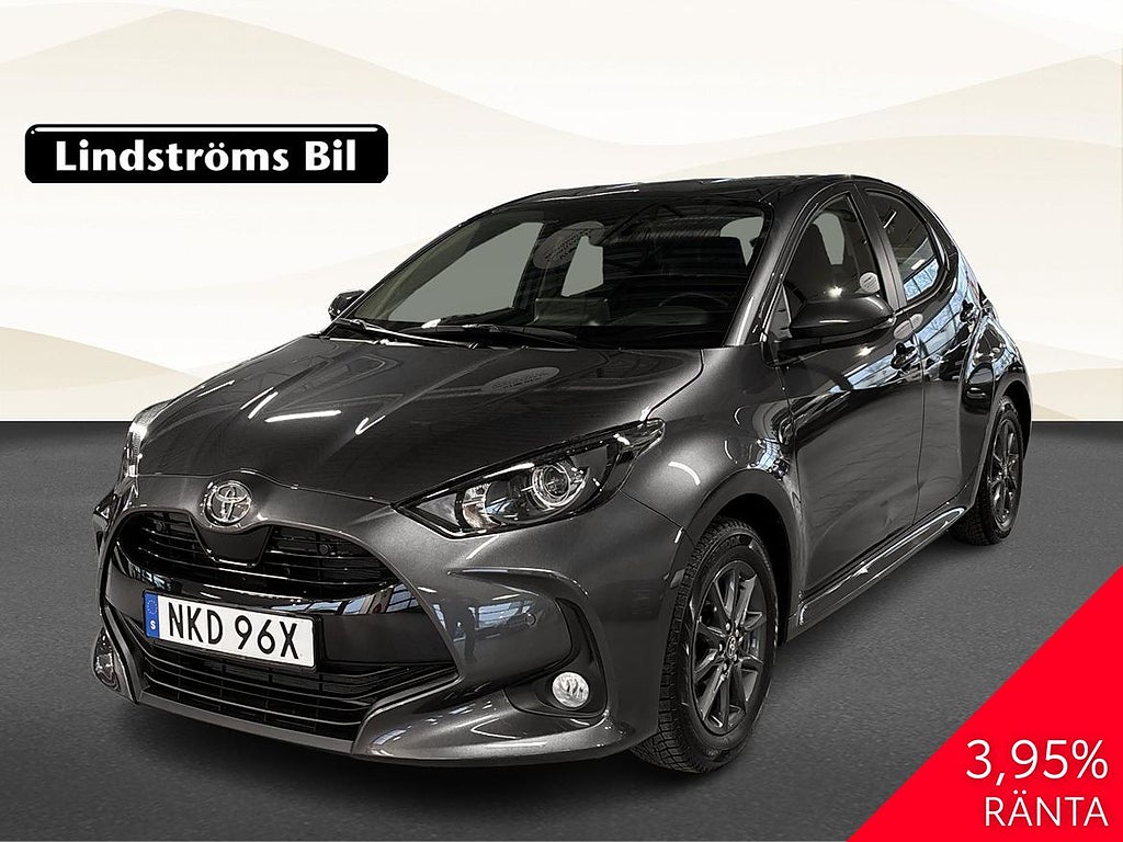 Toyota Yaris Hybrid 115 Active Komfortpaket P-sens V-hjul