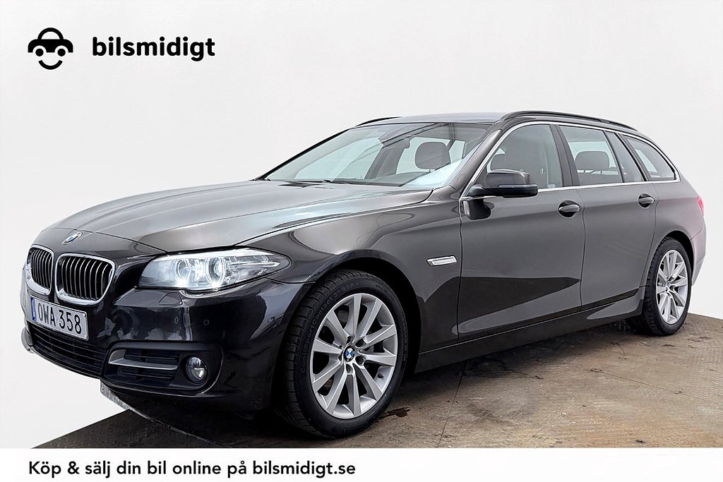 BMW 520 520d xDrive Touring Aut Läder P-Sens Rattvärme 190hk