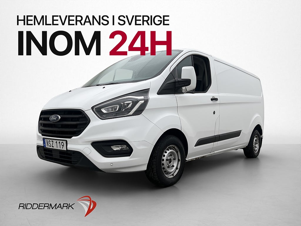 Ford transit-custom L2 130hk Värmare Drag Kamera V-Inre Moms