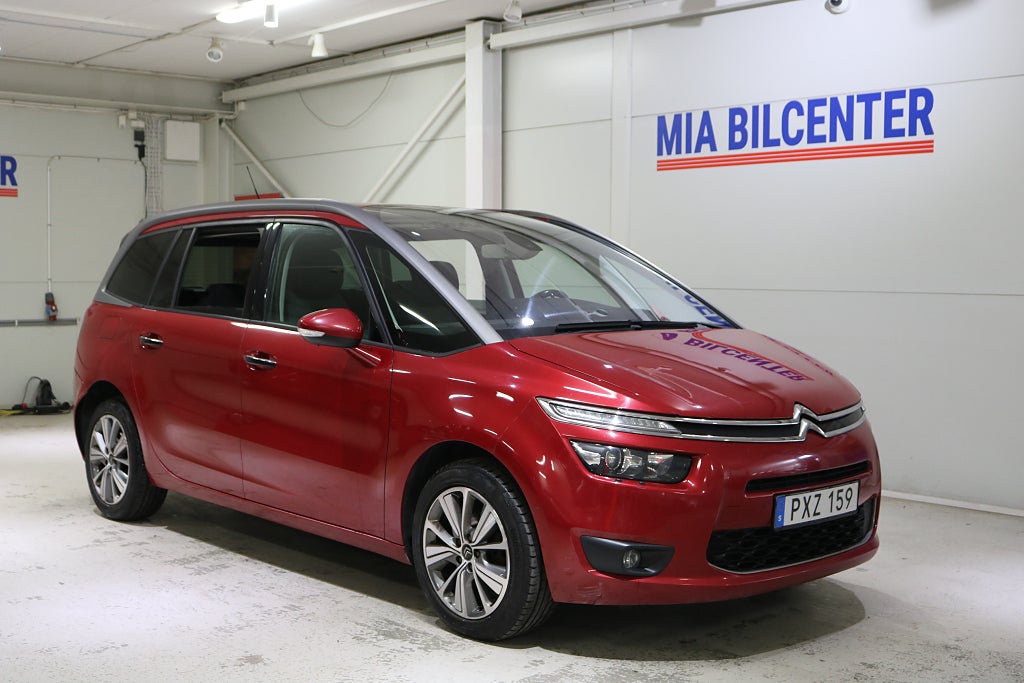 Citroën Grand C4 Picasso 1.6 Euro6 / 7sits / Kamera / Kamrem bytt