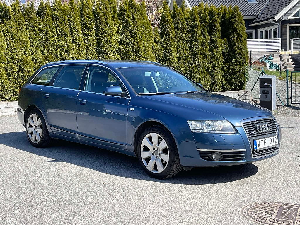 Audi A6 Avant 3.2 FSI V6 quattro Manuell, 255hk, nybesiktad