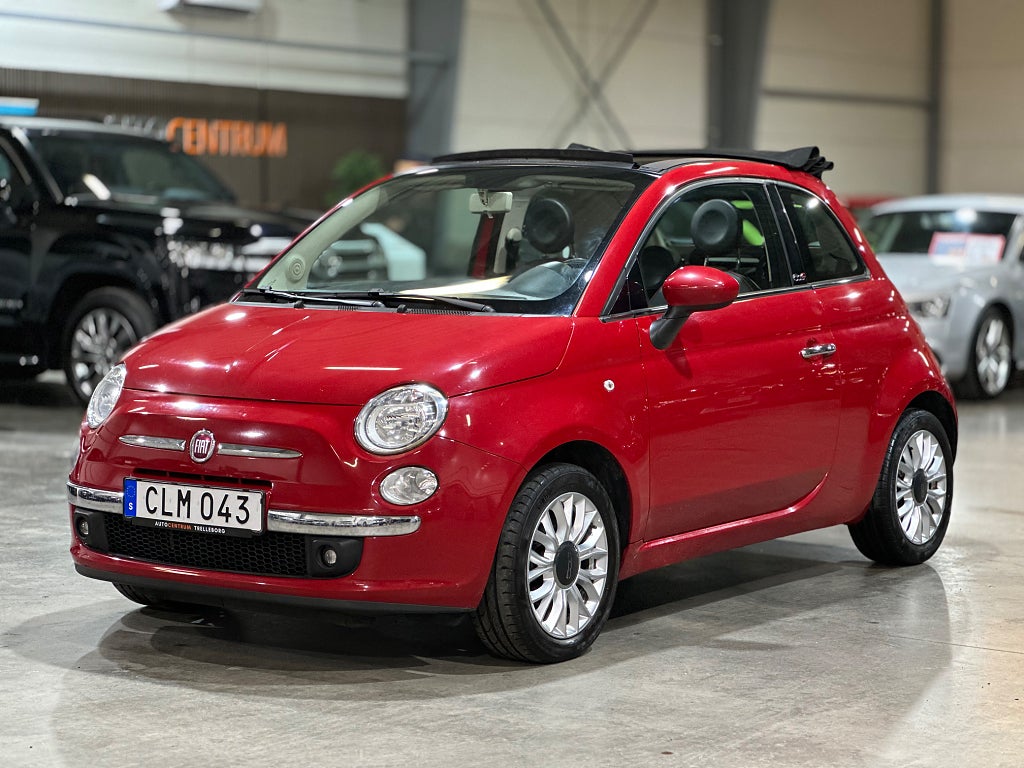Fiat 500C 1.2 8V Lounge Cab NyServ 69hk