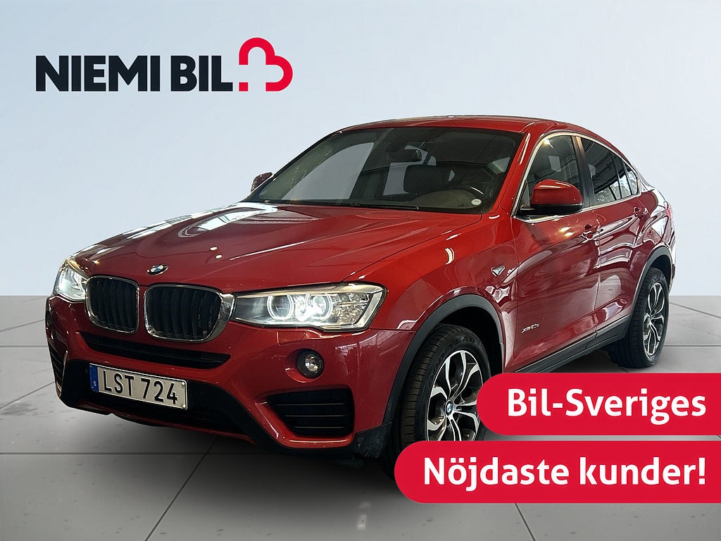 BMW X4 xDrive20d Dvärm/Drag/Kamera/Kamkedja
