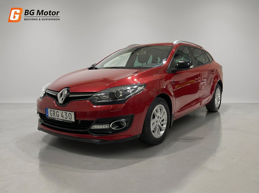 Renault Megane Grandtour 1.5 dCi 110HK LIMITED Keyless/Bluetooth/