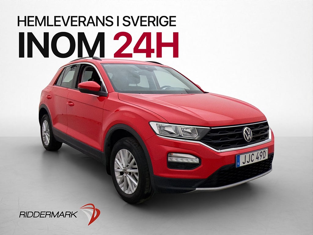 Volkswagen T-Roc 1.5 TSI DSG Kamera Sensorer CarPlay Värmare