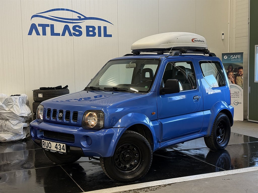 Suzuki Jimny 1.3 DOHC 16V VVT 4WD Automatisk 82hk Drag SoV