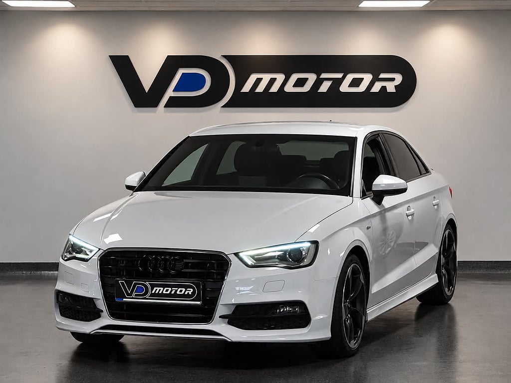 Audi A3 Sedan 2.0 TDI Aut S-Line Värmare Alcantara Nyservad 150