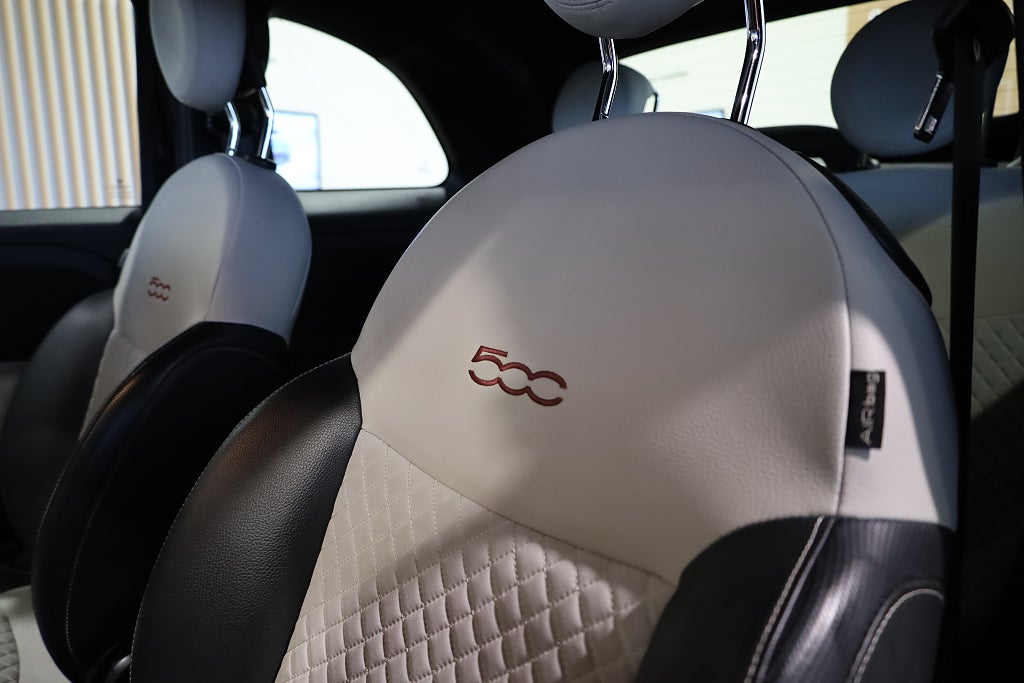 Fiat 500C 1.2 CAB AUT Lounge PDC Blåtand K-rems bytt 2021