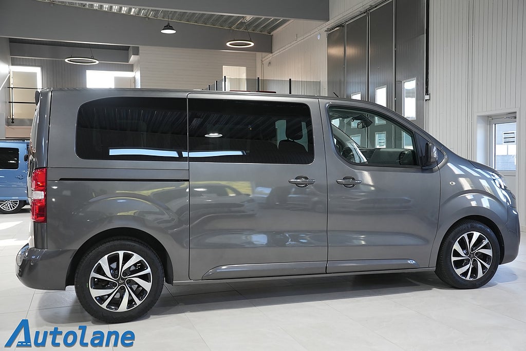 Citroën SpaceTourer 2.0 BlueHDi 180 EAT 8-Sits,360°,Pano,Drag,Värmare,HU