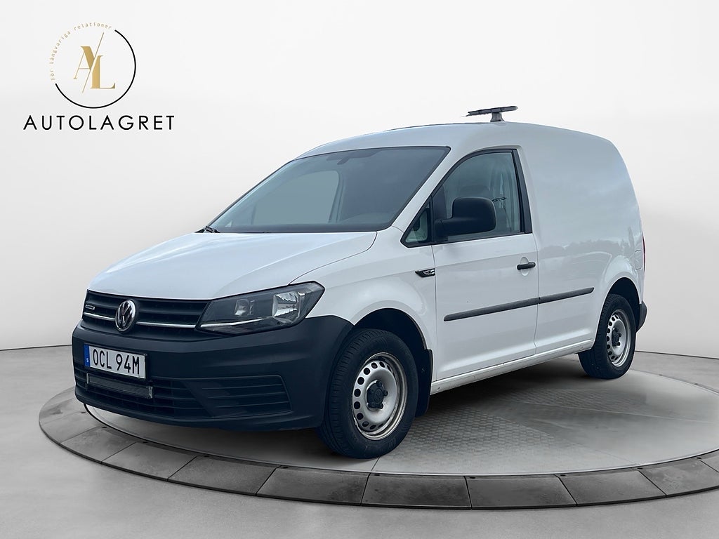 Volkswagen Caddy 1.4 TGI Automat Drag Värmare Euro 6 Moms