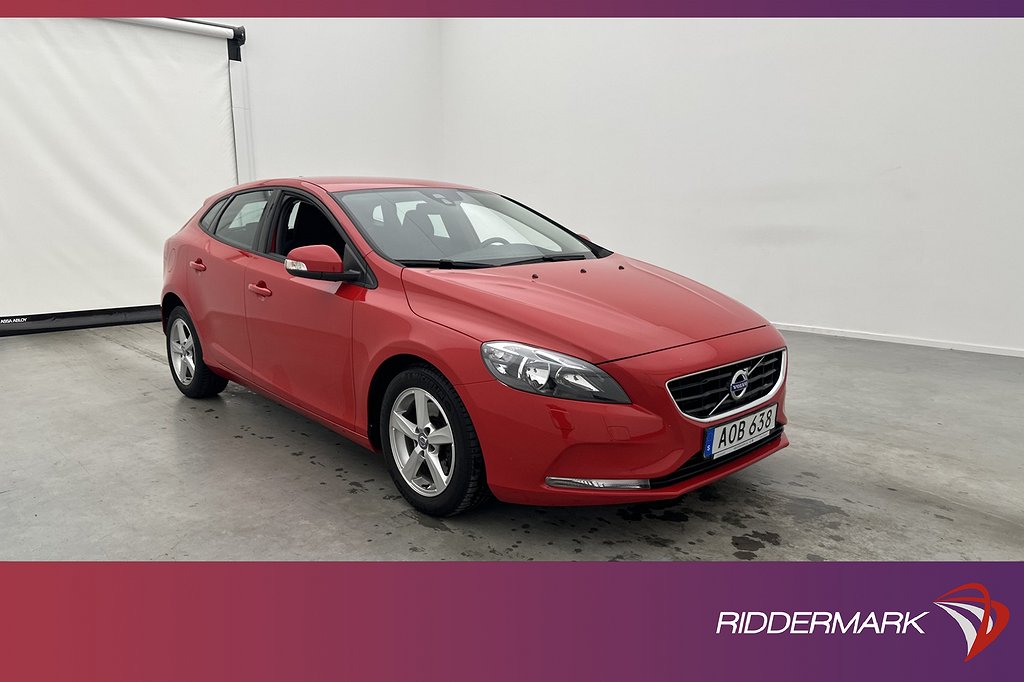 Volvo V40 T2 122hk B-Värmare Bluetooth 0,55l/Mil