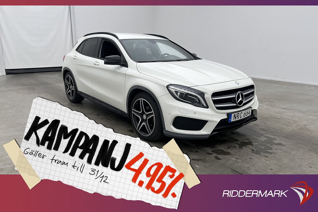 Mercedes-Benz GLA 200 CDI 4M 136hk AMG Spo 4,95% Ränta