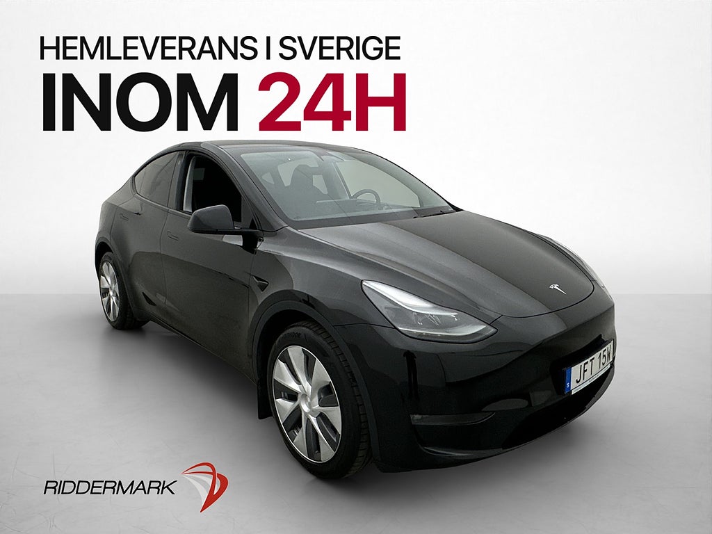 Tesla Model Y Long Range AWD Svensksåld MOMS Dragkrok
