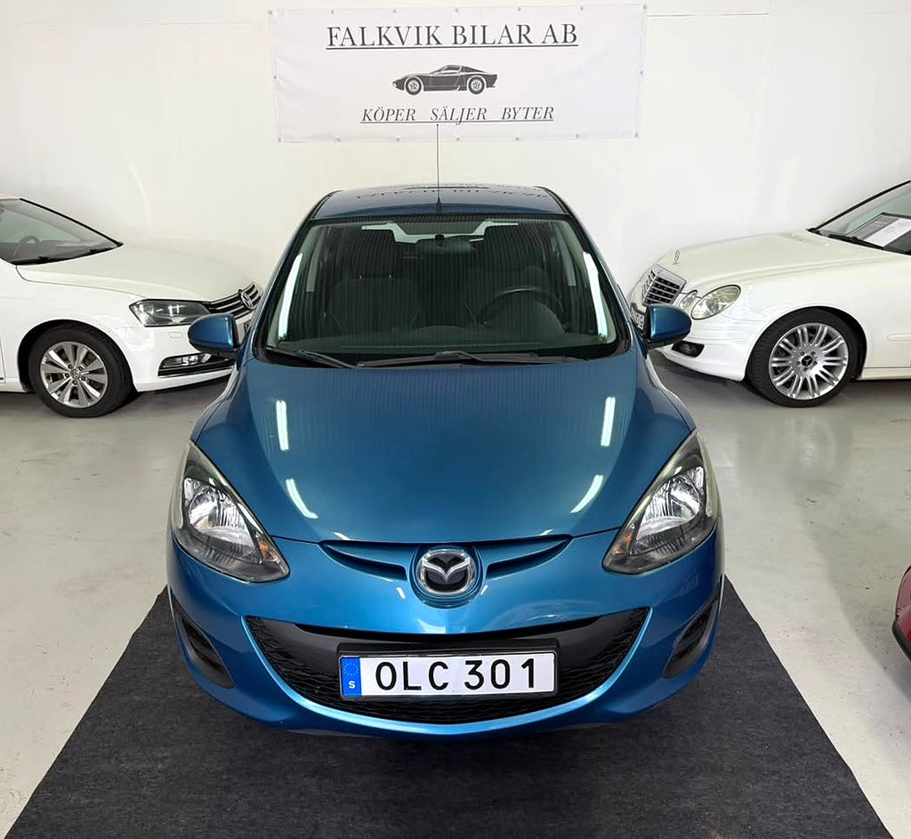 Mazda 2 5-dörrar 1.3 MZR Euro 5 / Bes / Servad / 5-Dörrar
