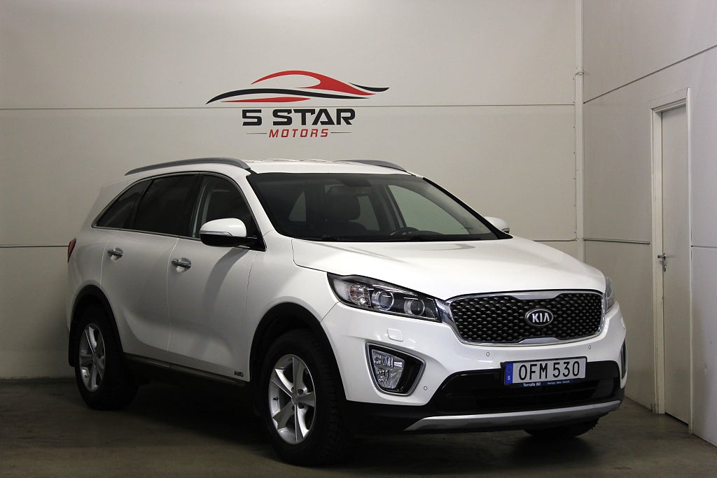 Kia Sorento 2.2 CRDi AWD 200hk Business 7-sits Kamera | GPS
