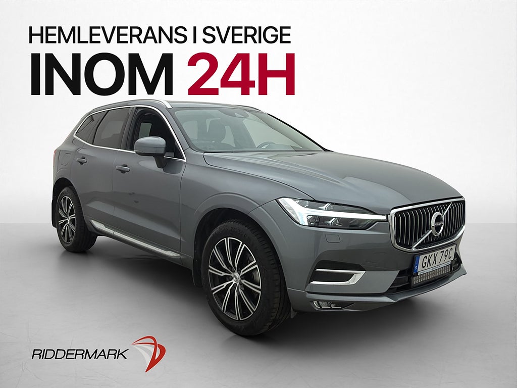 Volvo XC60 B4 AWD 197hk Inscription H/K Drag Skinn Kamera
