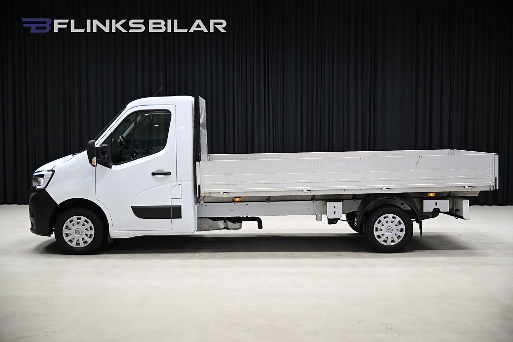 Renault master 2.3 dCi 145HK L4 Långflak|Dieselvärmare|Lågmil|Leasbar