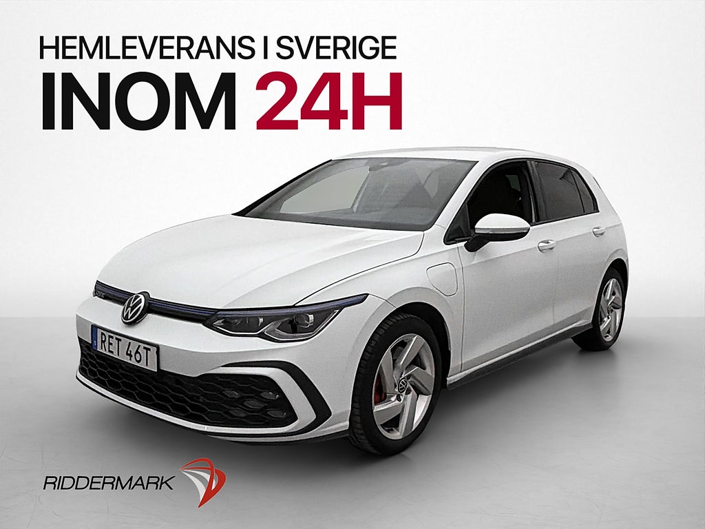 Volkswagen Golf GTE 245hk CarPlay Navi P-Sensorer MOMS