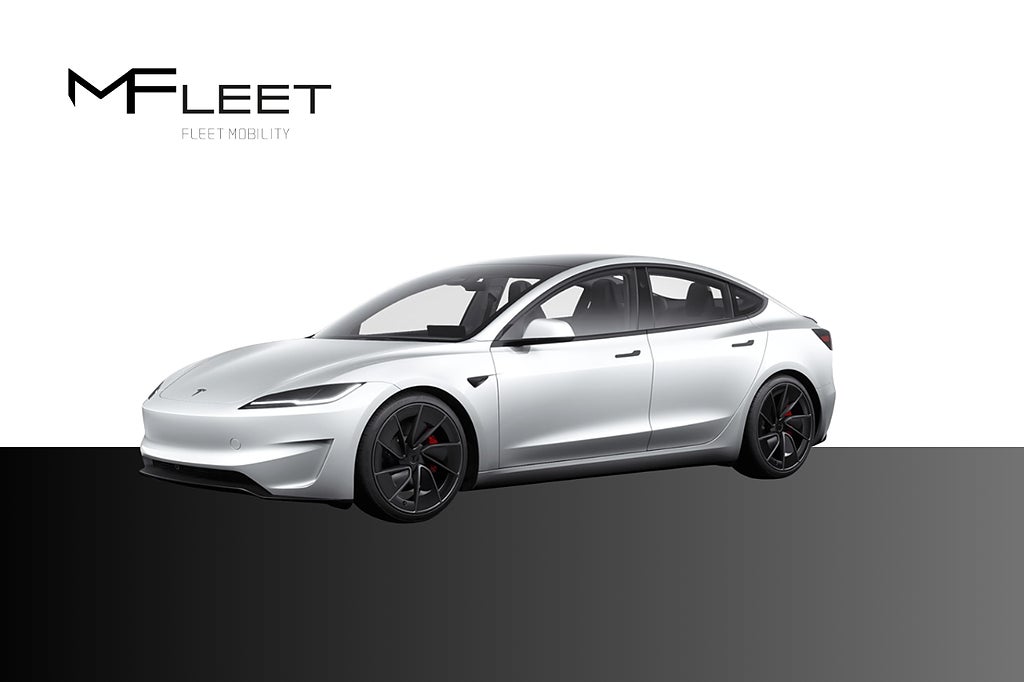 Tesla Model 3 Performance AWD fr. 10 495kr/mån 0kr insats 571km WLTP 