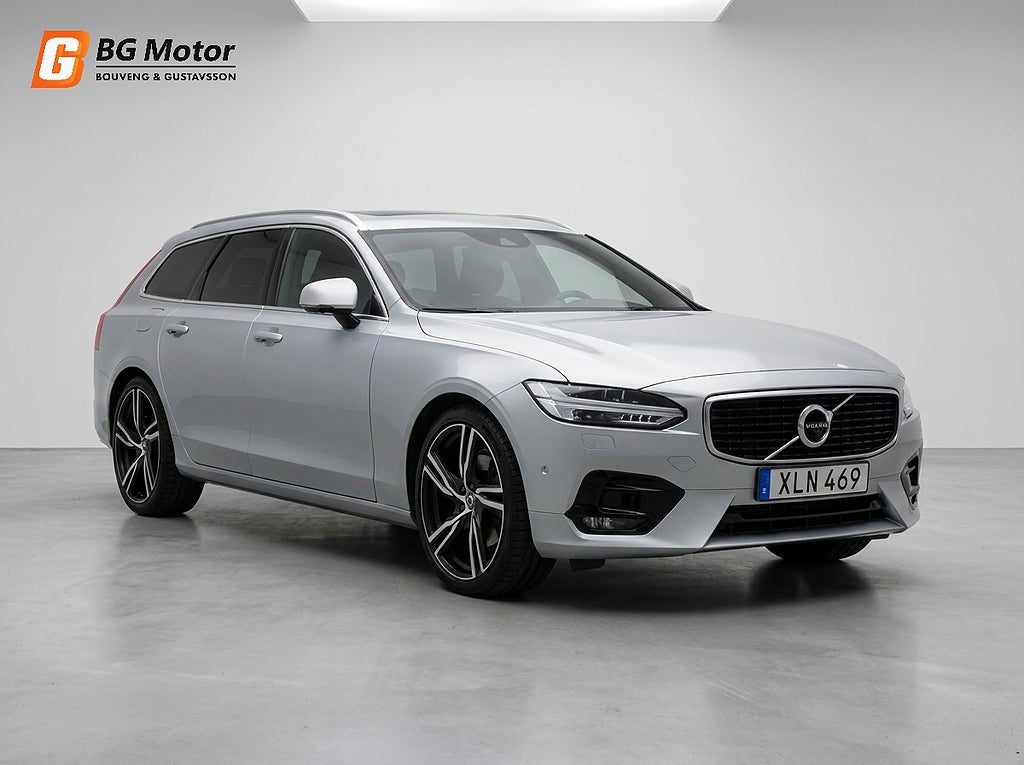 Volvo V90 D5 AWD Aut R-Design B&W-högta/Värmare/Backkamera