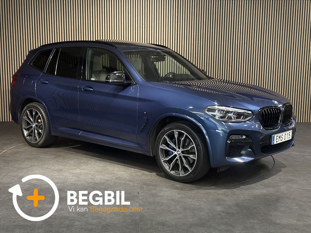 BMW X3 M40i xDrive / Drag / Panorama / Navi / Läder / 