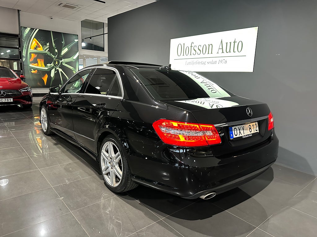 Mercedes-Benz E 220 d AMG Glastak Navi Sedan - bild 3