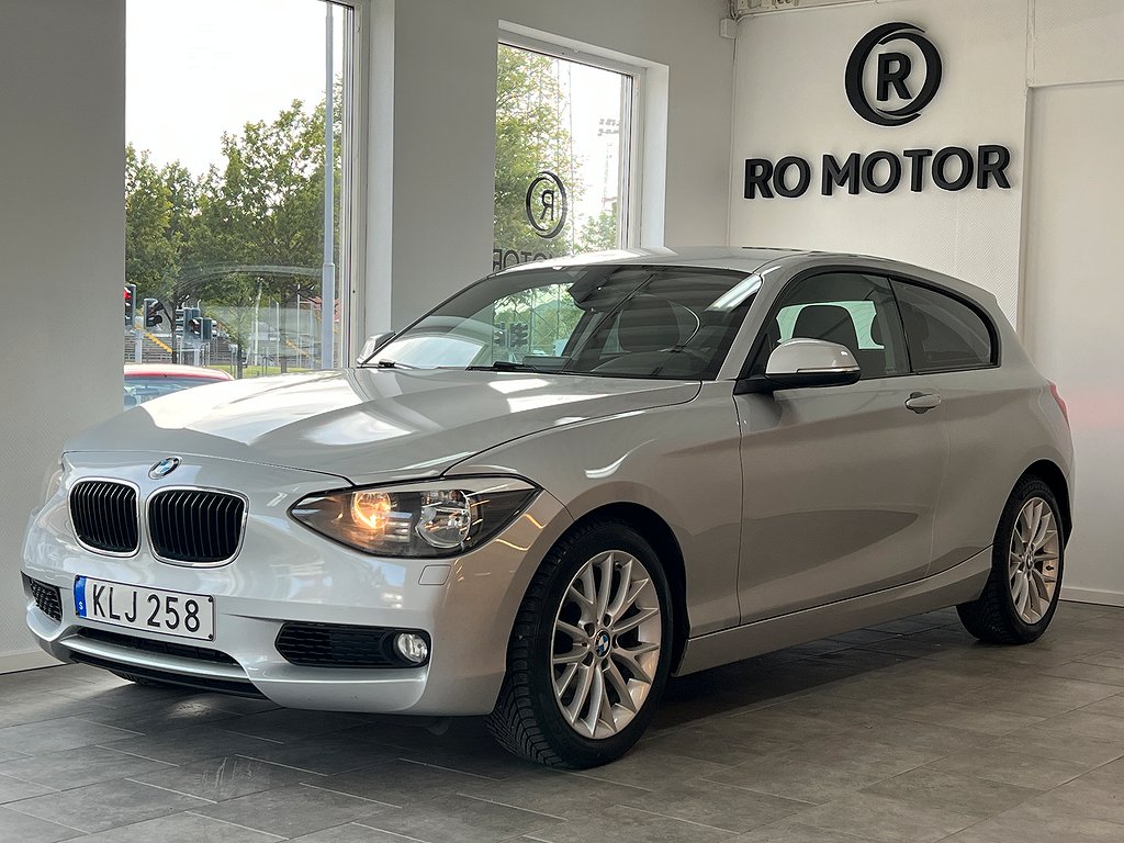 BMW 118I 3-dörrars Steptronic Euro 6 *LÅGA MIL*