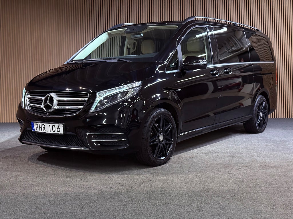 Mercedes-Benz V 250d 7G-Tronic Plus AMG, Avantgarde /Drag/7-sits/360/Navi