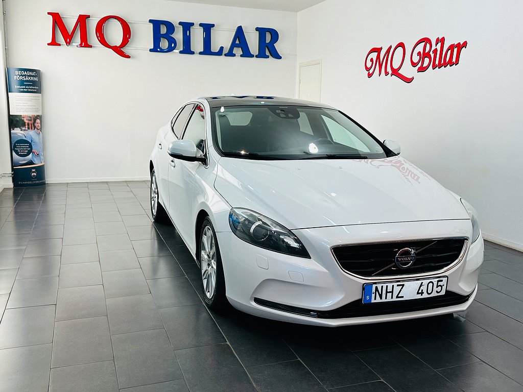 Volvo V40 D2 Powershift Summum Panoramatak Gps 115hk