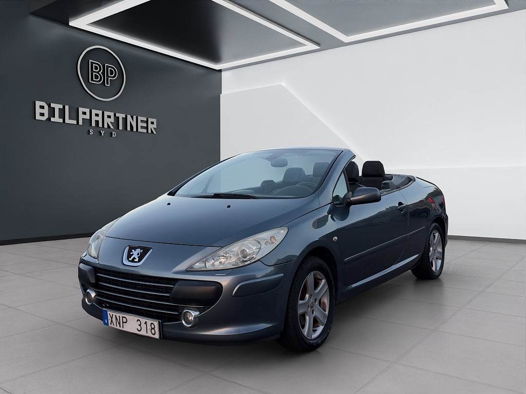 Peugeot 307 CC 2.0 Cabriolet/Helskinn/Besiktad/Ny servad