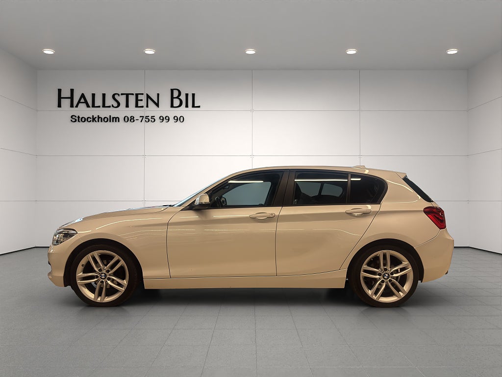 BMW 116 d 5-dörrars Automat Advantage Drag Svensksåld