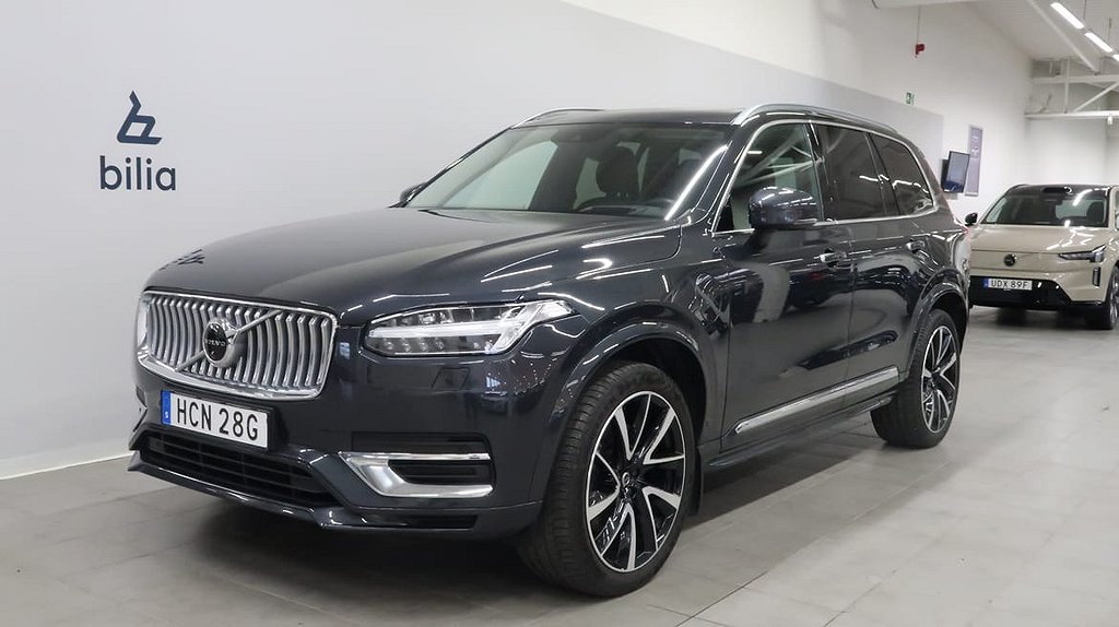 Volvo XC90 Recharge T8 Inscription 7-säten | Luftfjädring | H&K | 360°