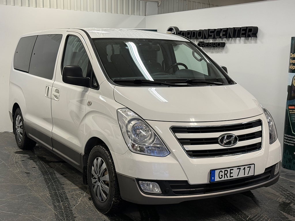 Hyundai H-1 Travel 2.5 CRDi 8-Sits Nybesiktigad PDC