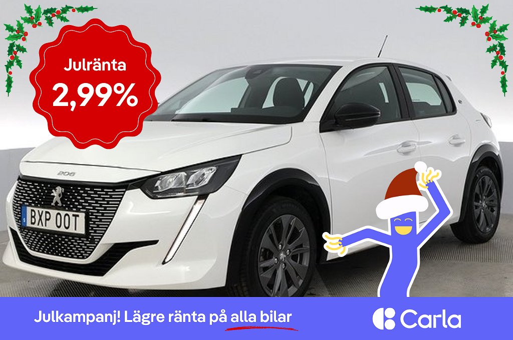 Peugeot E-208 Active Pack PDC LED Farthållare V-Hjul 2,99%