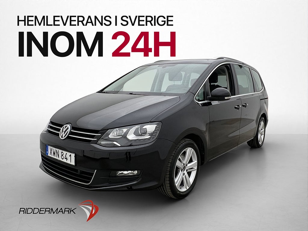 Volkswagen Sharan 2.0 TDI Premium 7-Sits Pano Kamera Drag