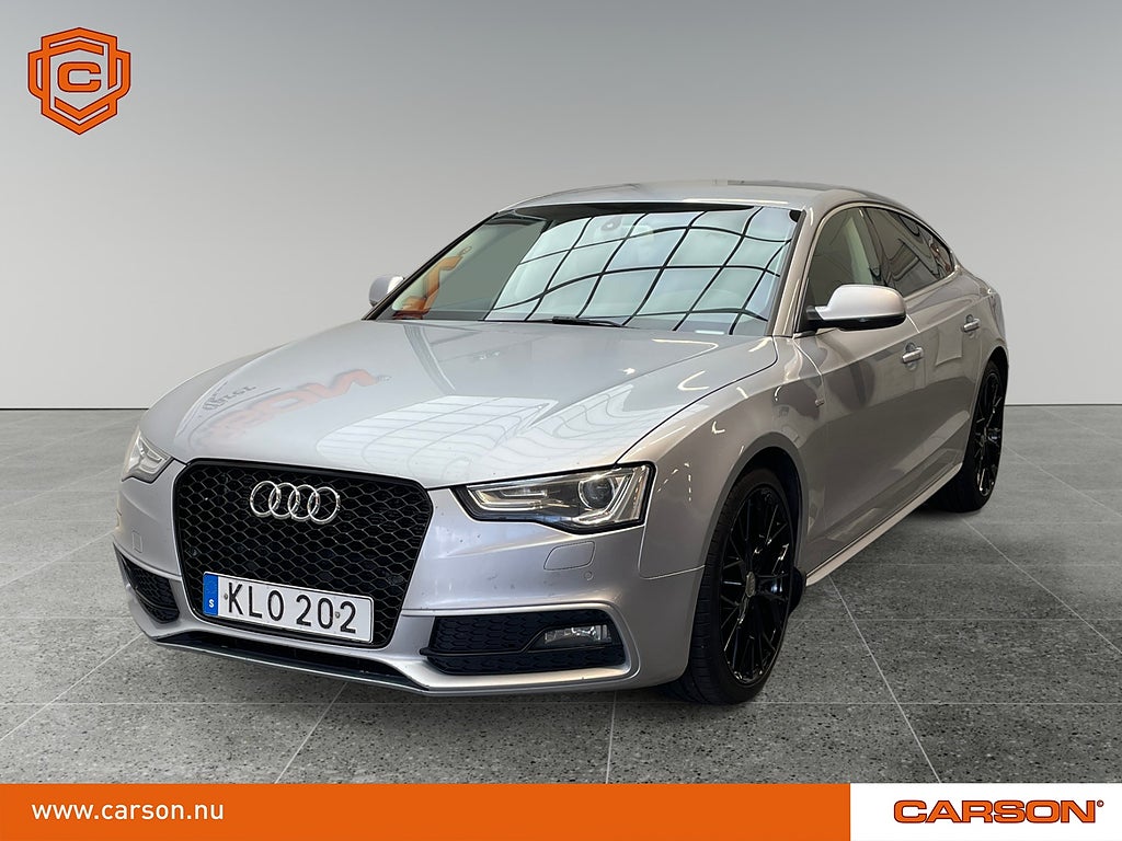 Audi A5 Sportback 2.0 TDI Q Aut Alpine Edition Värmare Drag
