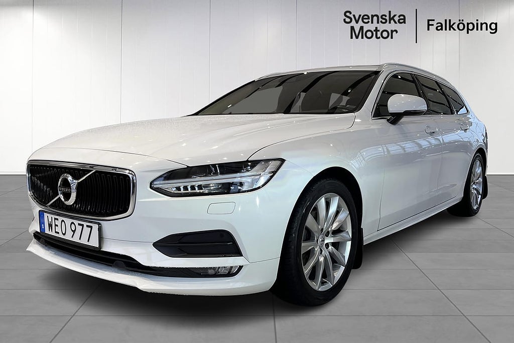 Volvo V90 AWD D4 Momentum Advanced SE II | Bränslevärmare | Vinterhjul | E