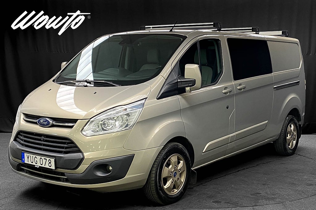 Ford transit Custom 310 Crew Van 2.0 TDCi Aut 170HK 5-Sits