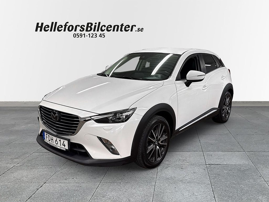 Mazda CX-3 150hk AUT AWD Skinn DRAG Bose Motorv Vhjul