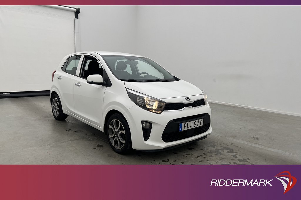 Kia Picanto MPI 67hk Advance Kamera CarPlay Rattvärme MOMS