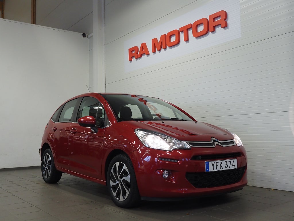 Citroen C3 1.2 PureTech VTi 82hk Dragkrok Motorvärmare 2016