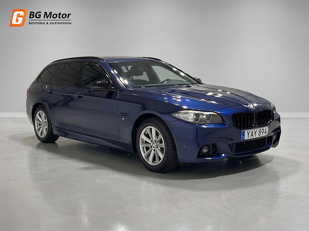 BMW 520d 190HK AWD Aut M Sport Drag/Värmare/Skinn