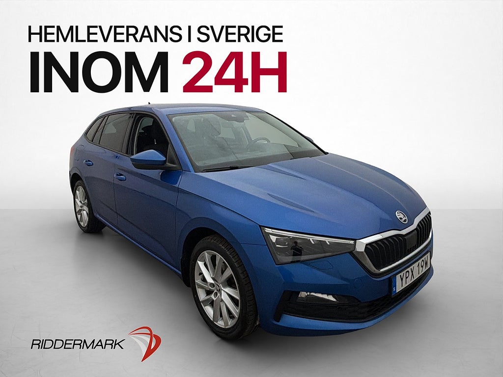 Skoda Scala TSI 150hk Style Cockpit Sensorer Navi CarPlay