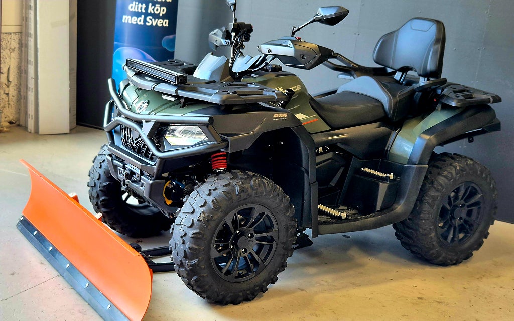 CFMOTO CFORCE 625 EPS | Besiktad | Garanti | T3B | Snöplog | Finansieri