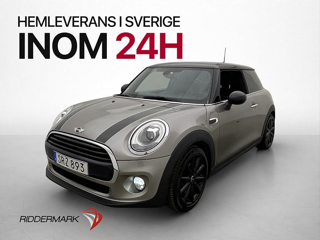MINI Cooper 136hk Chili Excitement Skinn Navi P-Sensorer